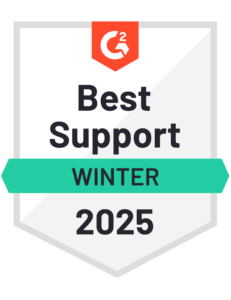 G2 badge fall 2024 best support