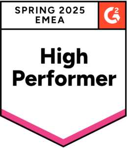 G2 badge fall 2024 high performer EMEA