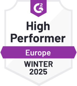 G2 badge fall 2024 high performer Europe