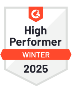 G2 badge fall 2024 high performer