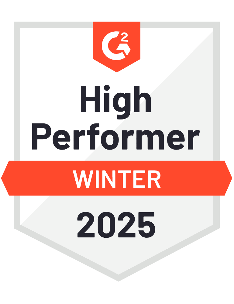 G2 badge fall 2024 high performer