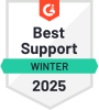 G2 badge fall 2024 best support