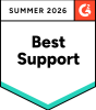 G2 badge fall 2024 best support