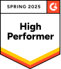 G2 badge fall 2024 high performer
